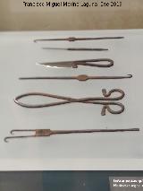 Palacio de Dar Al-Horra. Reproducción de instrumentos quirúrgicos medievales